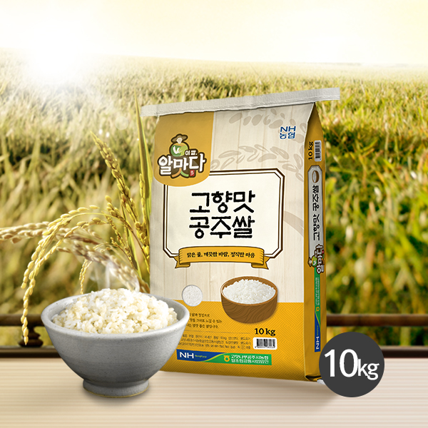 [고맛나루농협쌀]고향맛 공주쌀10kg ☆2023햅쌀☆